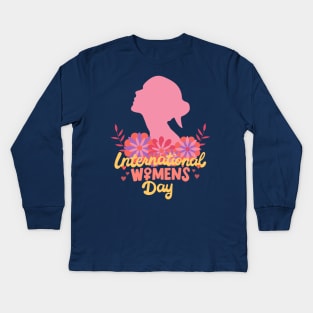 International Womens Day Kids Long Sleeve T-Shirt